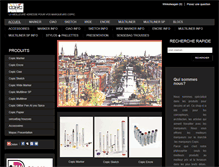 Tablet Screenshot of copicmarqueurs.com